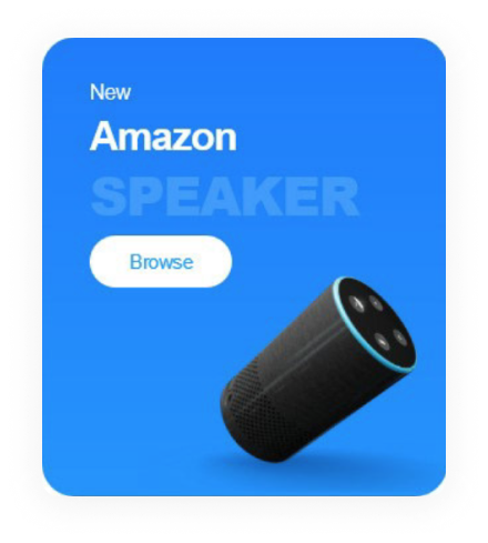 blue speakers